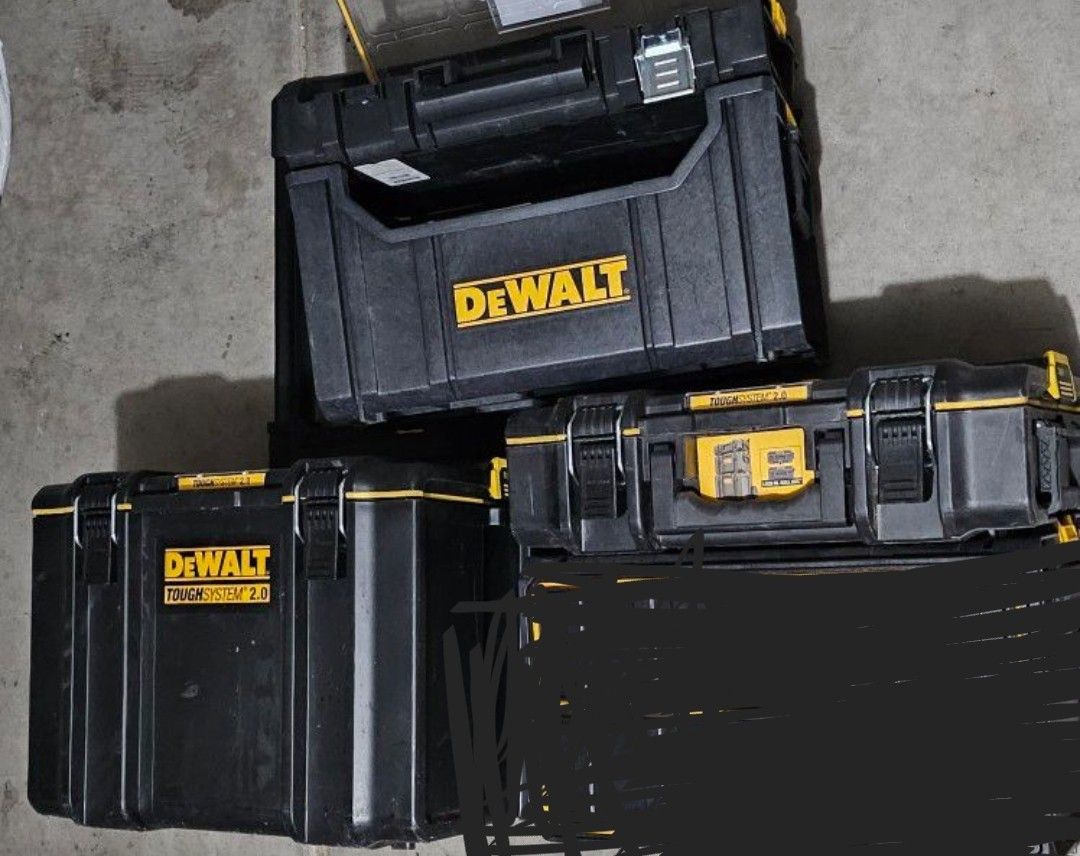 Dewalt Toughsystem Tough System Job Site Tool Box Set 4 For Sale In Las Vegas Nv Offerup 8748