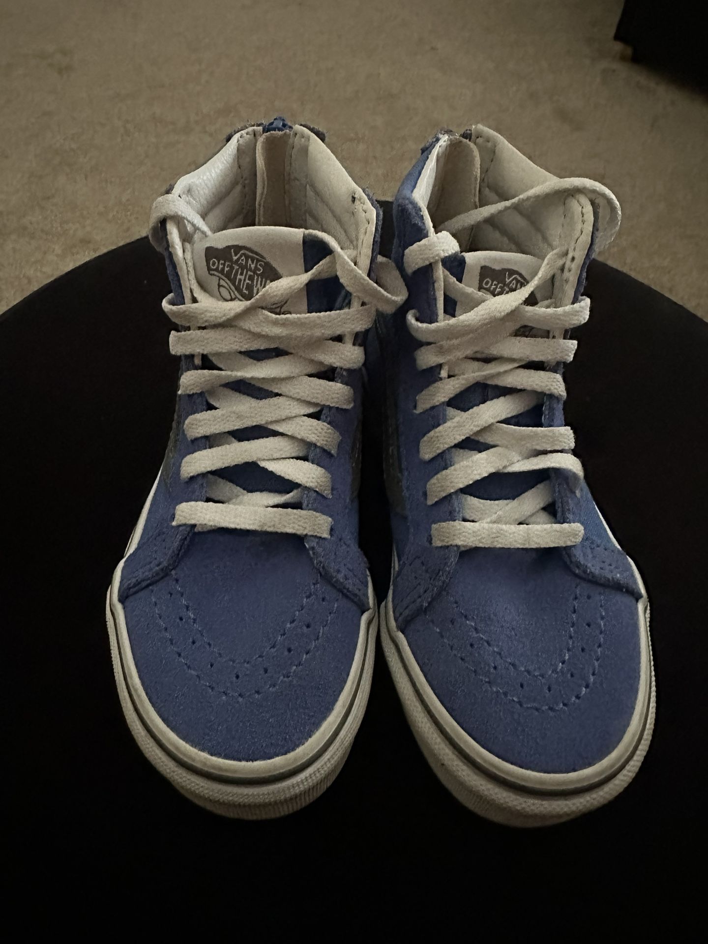Vans Toddler 10.5c Light Blue And Gray
