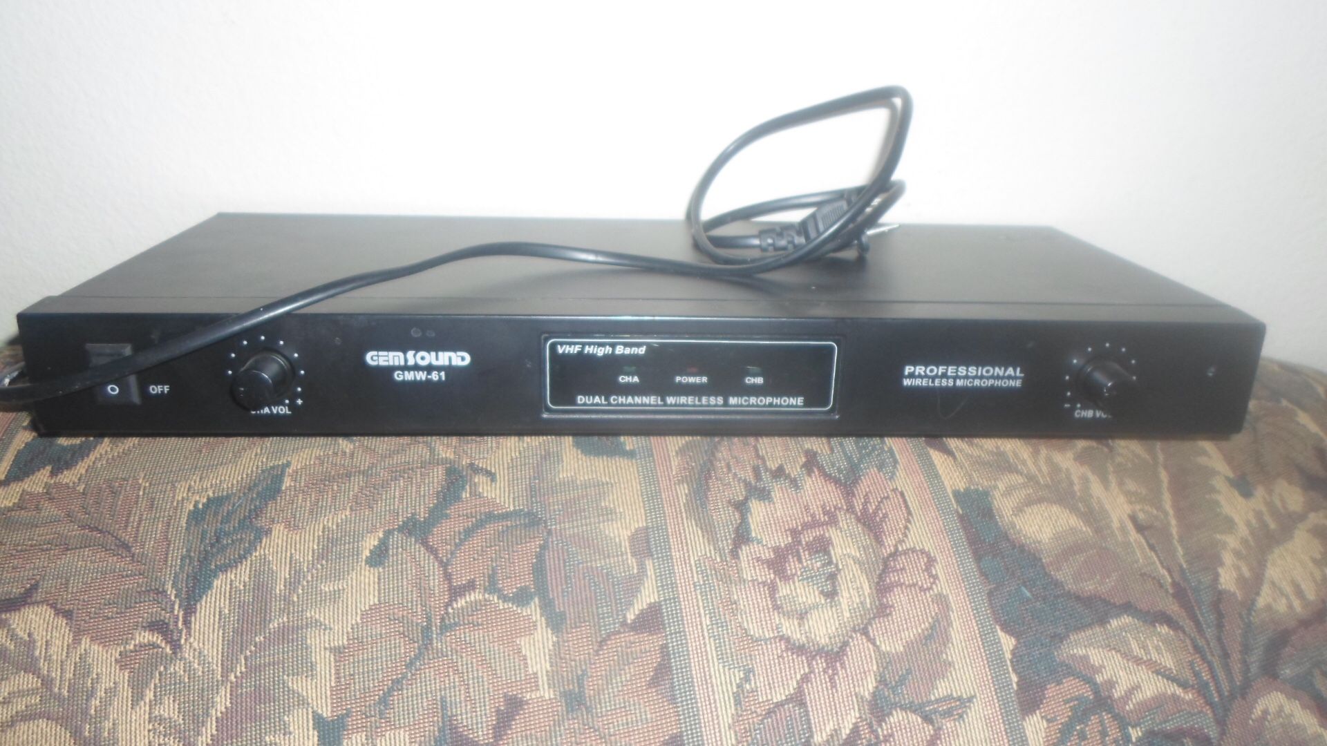 Gemsound Microphone Receiver ( No Mic’s)