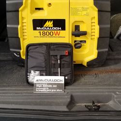 McCulloch 1800W GENARATOR