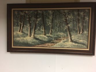 Nice wall pictures. Measures 55” x 32”