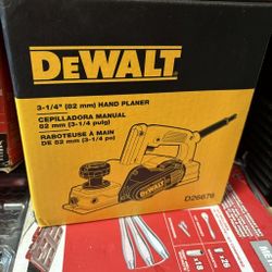 Dewalt New Planer 