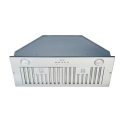 KOBE Range Hoods 28 inch Ducted 550-CFM Stainless Steel Insert Under Cabinet Range Hood