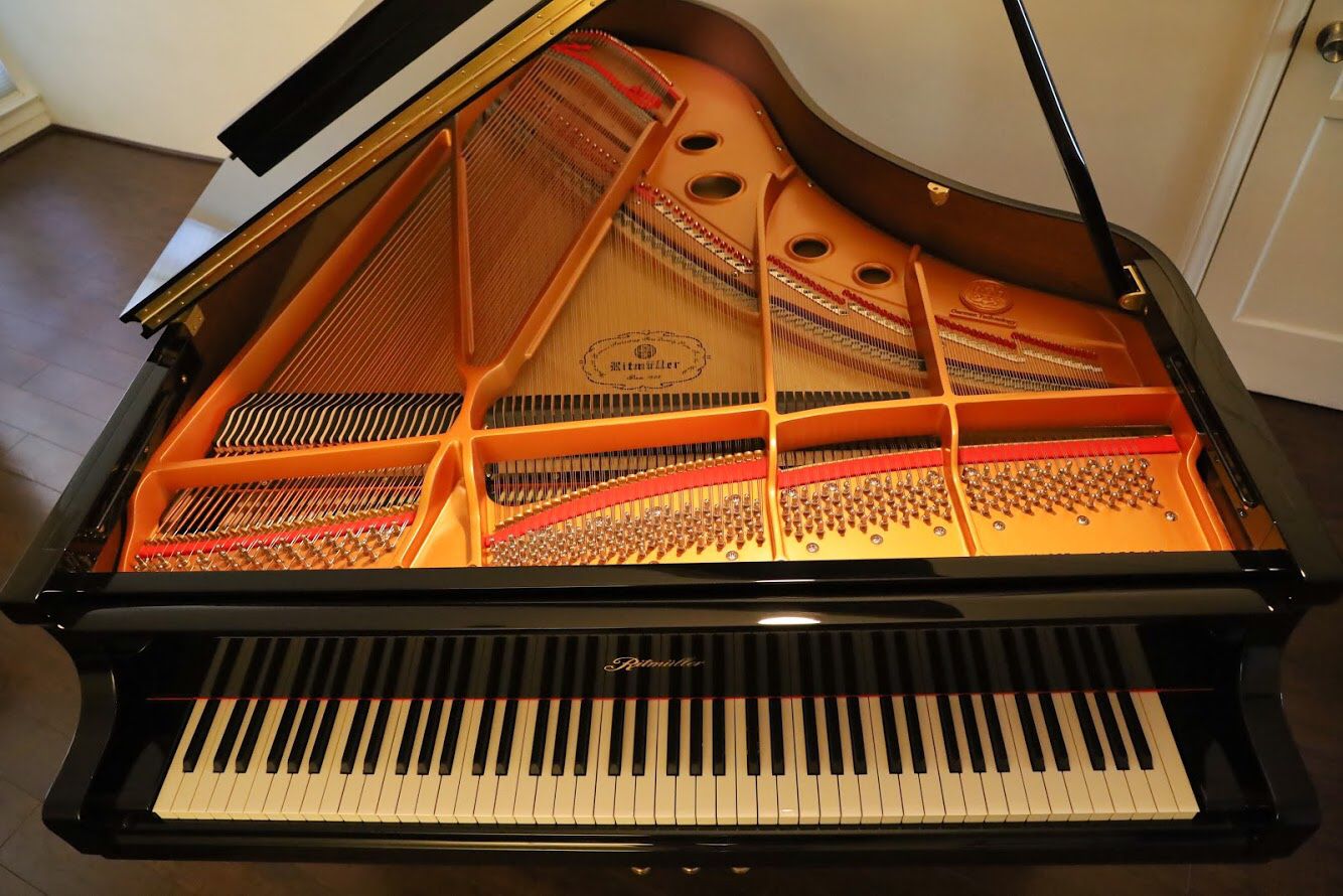 6’2” Ritmüller Grand Piano Comparable Sound to Steinway / New Yamaha