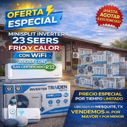 Minisplit Traiden Alta Eficiencia 