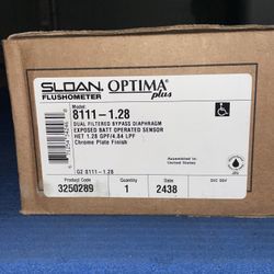 sloan optima flushometer