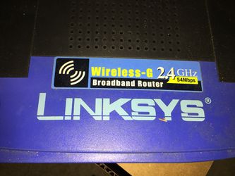 Linksys wireless-G broadband router