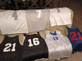 Basketball league jerseys