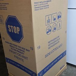 Ge Fridge Brand New Stainless Steel) I Can Help You With Free Delivery Within 10 Miles Distance 