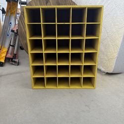 Yellow End Table 