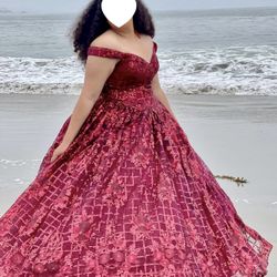 Quince Dress Red