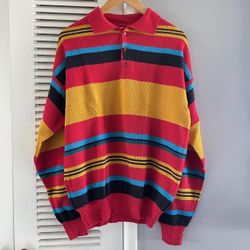 Vintage 80’s Repage Button Up Pullover Sweater