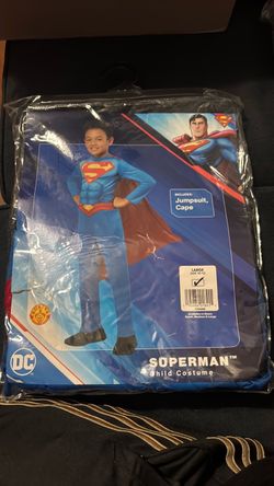 Superman Child Costume Large Size 10-12