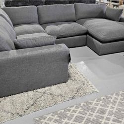 Elyza 4pc Sofa, Furniture Couch Livingroom Sectional 