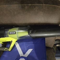 Electric blower.