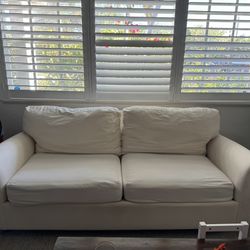 Beige Couch, Very Comfy In Ok Condition 
