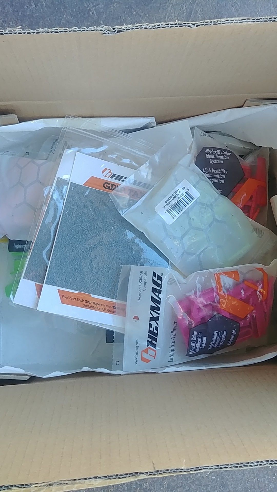 Hex mag grip tape, stickers , ids, airsoft