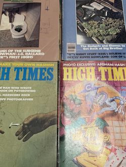 Hightimes Vintage Magazines High Times Collector