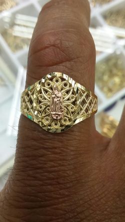14k Gold virgen ring 2.3 grams