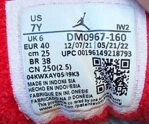 Jordan 3 Fire Red