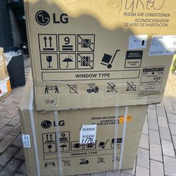 LG 18,000 BTU 208/230V Window Air Conditioner Cools 1,000 Sq. Ft. with Remote, Dehumidifier and in White380 Each