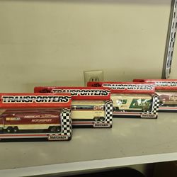 3 TRANSPORTER TRUCKS BOXED-NEW!
