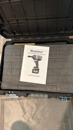 Madebut cordless impact wrench kit