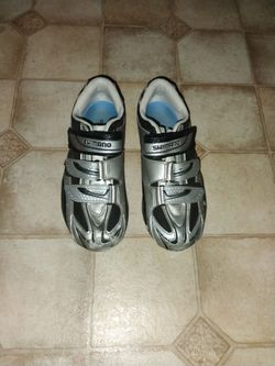 Used Shimano Road Bicycle shoes EU 42  US 8.3