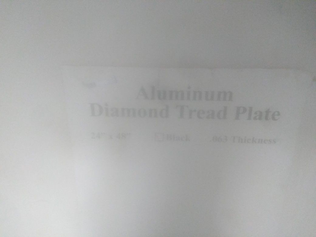 Brand New Jeep Wrangler Diamond Plate Never Been Used