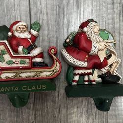 Midwest Imports Vintage Set of Santa Stocking Holders