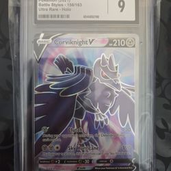 Pokemon V graded Cgc 9