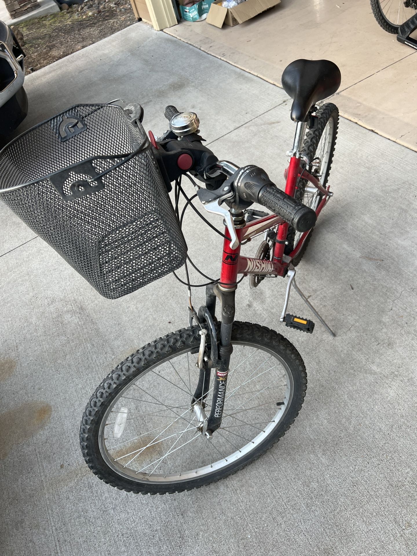 Women's Red Bike