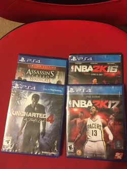 Misc. ps4 games updated others are sold