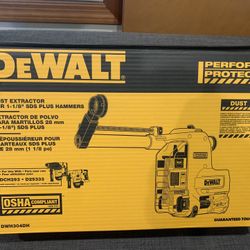 dewalt dust extractor