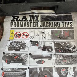 RAM ProMaster Scissor Jack