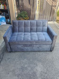 Portable trundle couch bed