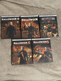 Halloween 1-5 scream factory collectors edition 4k Blu-ray