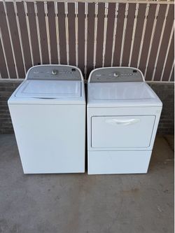 Washer and dryer