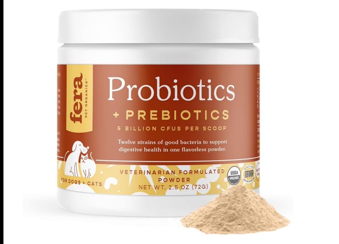 FERA Pet Probiotics And Prebiotics For Dogs & Cats