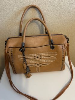 Sam&Hadley Studded Satchel Like New