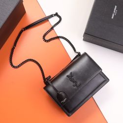 Classic Black Sunset bag          Size 22x8x16