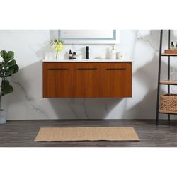 Elegant Decor VF44548MTK-BS 48 in. Single Bathroom Vanity with Backsplash $350