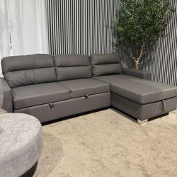 Sofá Cama Seccional Con Storage, Nuevo !!!