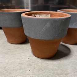 Gardening Set Of 3 Planters $35