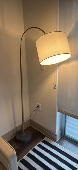 Gold Arch Lamp