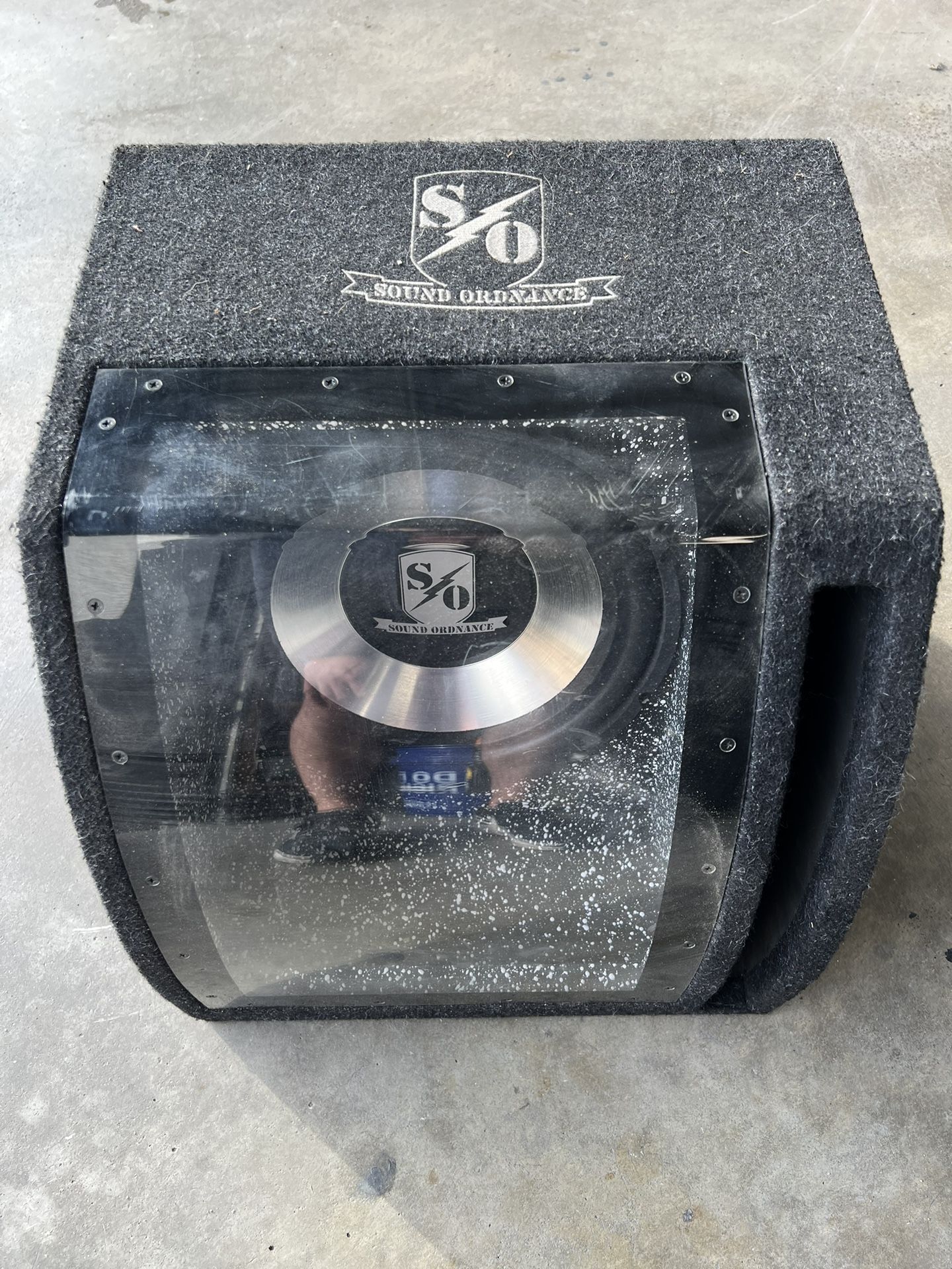 Sound Ordnance B17 Bandpass Enclosure With 12” Subwoofer for Sale in