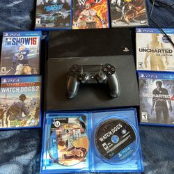 PS4 With Games 