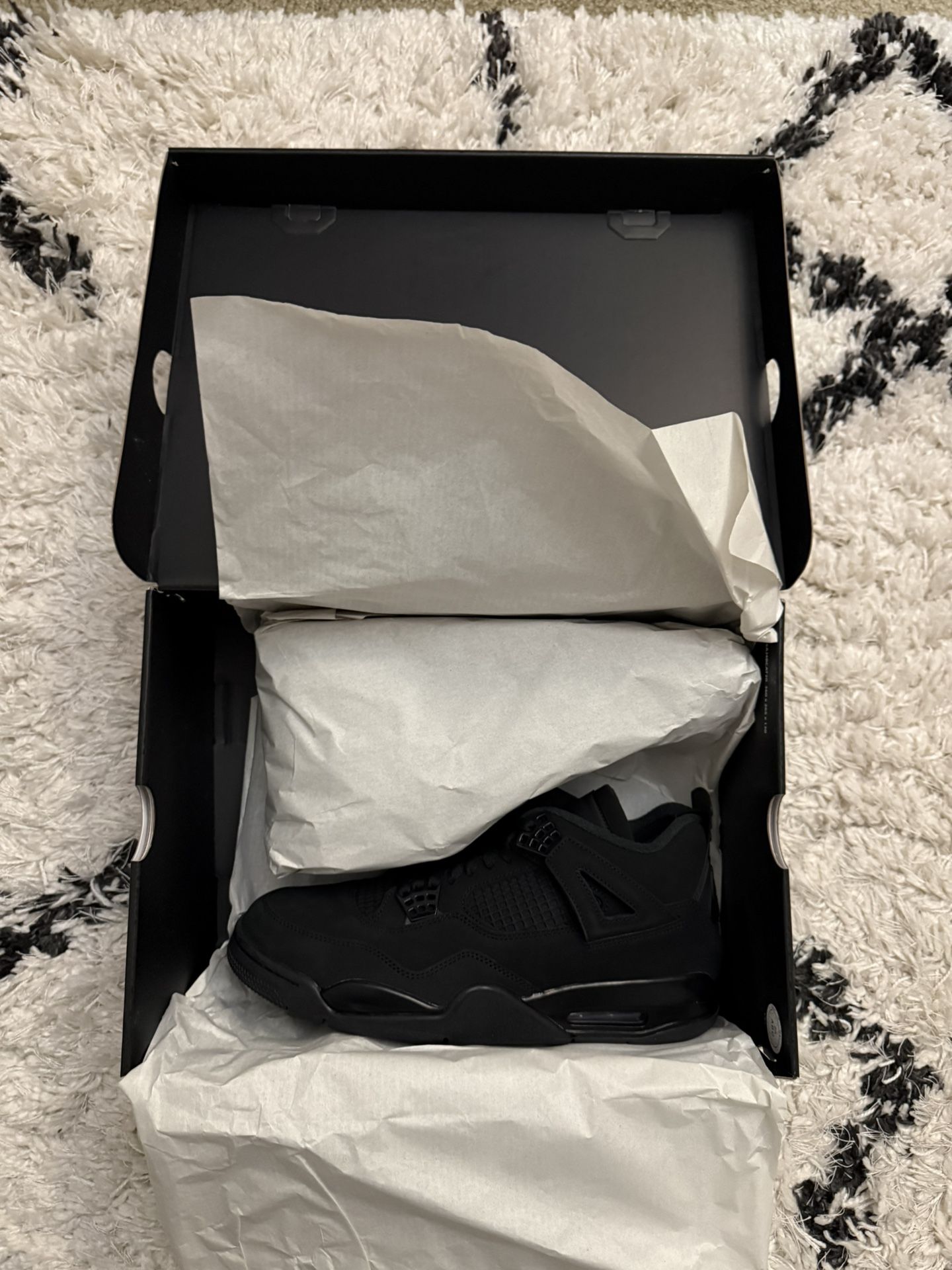 Air Jordan Four Retro Black Cat – 11.5 New