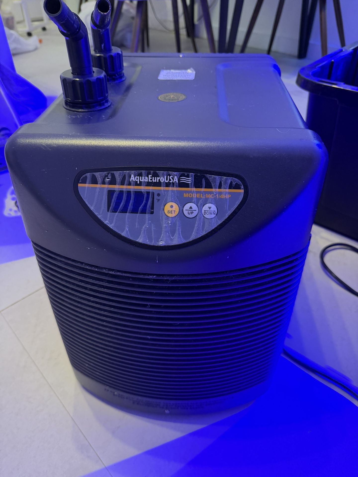 Aqua Euro USA 1/4 HP Water Chiller Aquarium Saltwater Fishtank