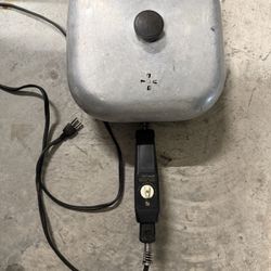 Vintage Sunbeam electric skillet automatic aluminum fry pan